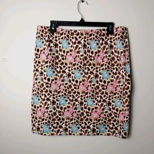 Nicole Miller Skirt size 14 Multicolored (44)